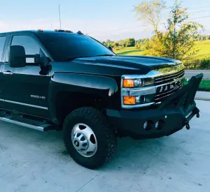 Iron Bull Bumpers - Iron Bull Front Bumper for Chevy (2015-19) Silverado 2500/3500 Silverado, Parking Sensor Cutouts Available - Image 12