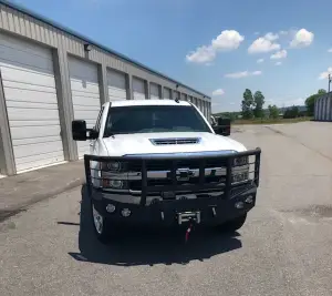 Iron Bull Bumpers - Iron Bull Front Bumper for Chevy (2015-19) Silverado 2500/3500 Silverado, Parking Sensor Cutouts Available - Image 14