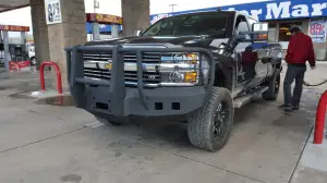Iron Bull Bumpers - Iron Bull Front Bumper for Chevy (2015-19) Silverado 2500/3500 Silverado, Parking Sensor Cutouts Available - Image 21