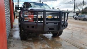 Iron Bull Bumpers - Iron Bull Front Bumper for Chevy (2015-19) Silverado 2500/3500 Silverado, Parking Sensor Cutouts Available - Image 22