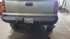 Iron Bull Bumpers - Copy of Iron Bull Rear Bumper for Chevrolet (1999-07) Silverado 1500 - Image 3
