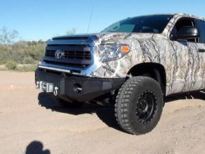 Iron Bull Bumpers - Iron Bull Front Bumper for Toyota (2014-21) Tundra, Parking Sensor Cutouts Available - Image 2