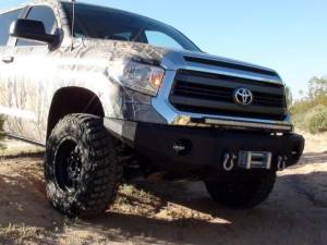 Iron Bull Bumpers - Iron Bull Front Bumper for Toyota (2014-21) Tundra, Parking Sensor Cutouts Available - Image 3