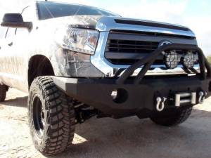 Iron Bull Bumpers - Iron Bull Front Bumper for Toyota (2014-21) Tundra, Parking Sensor Cutouts Available - Image 14