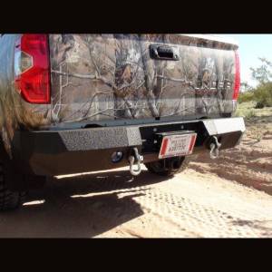 Iron Bull Rear Bumper for Toyota (2014-21) Tundra, Parking Sensor Cutouts Available
