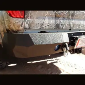 Iron Bull Bumpers - Iron Bull Rear Bumper for Toyota (2014-21) Tundra, Parking Sensor Cutouts Available - Image 2