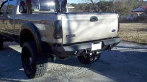 Iron Bull Bumpers - Iron Bull Rear Bumper for Ford (1999-16) F-250/F-350 Super Duty, Parking Sensor Cutouts Available - Image 7