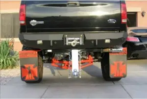 Iron Bull Bumpers - Iron Bull Rear Bumper for Ford (1999-16) F-250/F-350 Super Duty, Parking Sensor Cutouts Available - Image 16