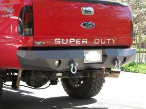 Iron Bull Bumpers - Iron Bull Rear Bumper for Ford (1999-16) F-250/F-350 Super Duty, Parking Sensor Cutouts Available - Image 17