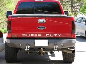 Iron Bull Bumpers - Iron Bull Rear Bumper for Ford (1999-16) F-250/F-350 Super Duty, Parking Sensor Cutouts Available - Image 18
