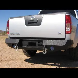 Iron Bull Bumpers - Iron Bull Rear Bumper for Nissan (2005-21) Frontier, Parking Sensor Cutouts Available - Image 2