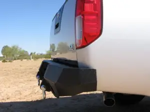 Iron Bull Bumpers - Iron Bull Rear Bumper for Nissan (2005-21) Frontier, Parking Sensor Cutouts Available - Image 3