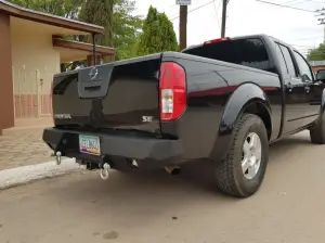 Iron Bull Bumpers - Iron Bull Rear Bumper for Nissan (2005-21) Frontier, Parking Sensor Cutouts Available - Image 4