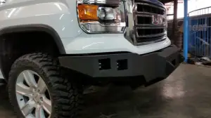 Iron Bull Bumpers - Iron Bull Front Bumper for GMC (2014-15) Sierra 1500, Parking Sensor Cutouts Available - Image 6