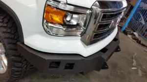 Iron Bull Bumpers - Iron Bull Front Bumper for GMC (2014-15) Sierra 1500, Parking Sensor Cutouts Available - Image 8
