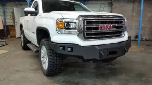 Iron Bull Bumpers - Iron Bull Front Bumper for GMC (2014-15) Sierra 1500, Parking Sensor Cutouts Available - Image 11