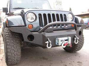 Iron Bull Bumpers - Iron Bull Front Bumper for Jeep (2007-17) Wrangler - Image 8