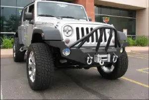 Iron Bull Bumpers - Iron Bull Front Bumper for Jeep (2007-17) Wrangler - Image 14