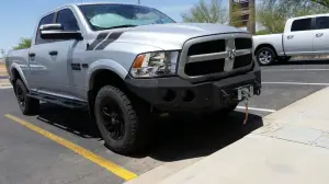 Iron Bull Bumpers - Iron Bull Front Bumper for Ram (2013-22) 1500 Sport, Parking Sensor Cutouts Available - Image 2