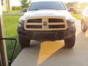 Iron Bull Bumpers - Iron Bull Front Bumper for Ram (2013-22) 1500 Sport, Parking Sensor Cutouts Available - Image 3