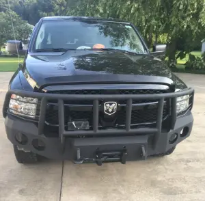 Iron Bull Bumpers - Iron Bull Front Bumper for Ram (2013-22) 1500 Sport, Parking Sensor Cutouts Available - Image 7