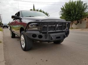 Iron Bull Bumpers - Iron Bull Front Bumper for Ram (2013-22) 1500 Sport, Parking Sensor Cutouts Available - Image 6