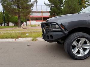 Iron Bull Bumpers - Iron Bull Front Bumper for Ram (2013-22) 1500 Sport, Parking Sensor Cutouts Available - Image 9