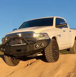 Iron Bull Bumpers - Iron Bull Front Bumper for Ram (2013-22) 1500 Sport, Parking Sensor Cutouts Available - Image 13