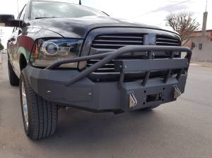 Iron Bull Bumpers - Iron Bull Front Bumper for Ram (2013-22) 1500 Sport, Parking Sensor Cutouts Available - Image 17