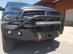 Iron Bull Bumpers - Iron Bull Front Bumper for Ram (2013-22) 1500 Sport, Parking Sensor Cutouts Available - Image 19