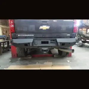 Iron Bull Front Bumper for Chevy (2014-18) Silverado 1500, Parking Sensor Cutouts Available