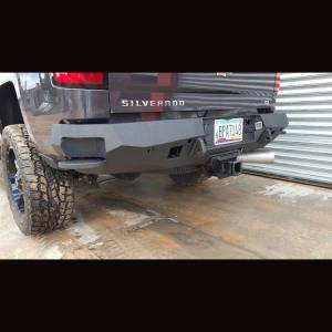 Iron Bull Bumpers - Iron Bull Front Bumper for Chevy (2014-18) Silverado 1500, Parking Sensor Cutouts Available - Image 2