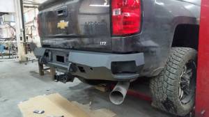 Iron Bull Bumpers - Iron Bull Front Bumper for Chevy (2014-18) Silverado 1500, Parking Sensor Cutouts Available - Image 3