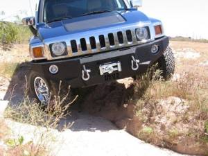 Iron Bull Bumpers - Iron Bull Front Bumper for Hummer (2005-10) H3/H3T - Image 3