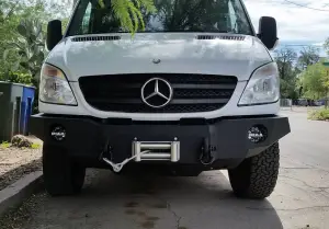 Iron Bull Bumpers - Iron Bull Front Bumper for Dodge/Mercedes-Benz (2007-12) Sprinter Van - Image 2