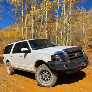 Iron Bull Bumpers - Iron Bull Front Bumper for Ford (2007-14) Expedition, Parking Sensor Cutouts Available - Image 2