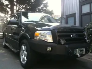 Iron Bull Bumpers - Iron Bull Front Bumper for Ford (2007-14) Expedition, Parking Sensor Cutouts Available - Image 7