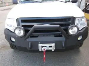 Iron Bull Bumpers - Iron Bull Front Bumper for Ford (2007-14) Expedition, Parking Sensor Cutouts Available - Image 9