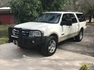 Iron Bull Bumpers - Iron Bull Front Bumper for Ford (2007-14) Expedition, Parking Sensor Cutouts Available - Image 12