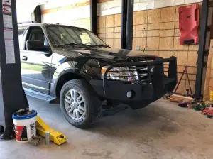 Iron Bull Bumpers - Iron Bull Front Bumper for Ford (2007-14) Expedition, Parking Sensor Cutouts Available - Image 14