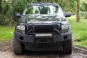 Iron Bull Bumpers - Iron Bull Front Bumper for Ford (2007-14) Expedition, Parking Sensor Cutouts Available - Image 15