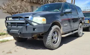 Iron Bull Bumpers - Iron Bull Front Bumper for Ford (2007-14) Expedition, Parking Sensor Cutouts Available - Image 23
