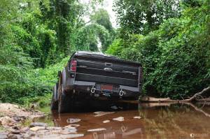 Iron Bull Bumpers - Iron Bull Rear Bumper for Ford (2010-14) Raptor, Parking Sensor Cutouts Available - Image 1
