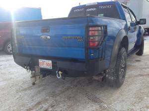 Iron Bull Bumpers - Iron Bull Rear Bumper for Ford (2010-14) Raptor, Parking Sensor Cutouts Available - Image 4