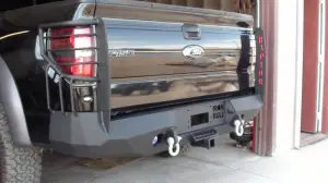 Iron Bull Bumpers - Iron Bull Rear Bumper for Ford (2010-14) Raptor, Parking Sensor Cutouts Available - Image 9