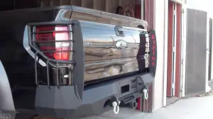 Iron Bull Bumpers - Iron Bull Rear Bumper for Ford (2010-14) Raptor, Parking Sensor Cutouts Available - Image 12
