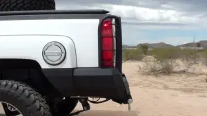 Iron Bull Bumpers - Iron Bull Rear Bumper for Hummer (2005-10) H3T (Only) - Image 2