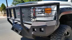 Iron Bull Bumpers - Iron Bull Front Bumper for GMC (2015-19) Sierra 2500/3500, Parking Sensor Cutouts Available - Image 9
