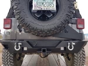 Iron Bull Bumpers - Iron Bull Rear Bumper for Jeep (2007-17) Wrangler - Image 1