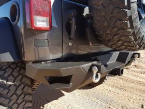 Iron Bull Bumpers - Iron Bull Rear Bumper for Jeep (2007-17) Wrangler - Image 2